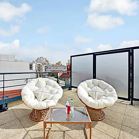 Elegant With Terrace - 1br4p- Vanves Apartment